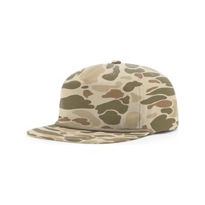 Camouflage <b>Camo</b> Snapback <b>Cap</b> Flat Brim Baseball Hat Adjustable Outdoor Streetwear Fashion Custom Logo Headwear - Product Image 1