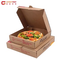 Boîtes à emporter personnalisées en carton kraft recyclable et écologique, imprimées sur mesure, avec logo personnalisé pour pizza, gâteau, gelée, conformes aux normes FR