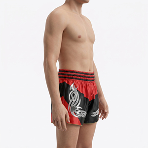 Pantalones Cortos de Kickboxing Unisex al por Mayor, Diseño Personalizado, Satén Elástico, Alta Calidad, para Luchadores Profesionales - Product Image 3