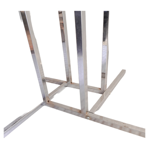 Porte-vêtements classique de luxe en métal, pliable, portable, robuste, sur pied, pour la vente au détail au Vietnam - Product Image 5
