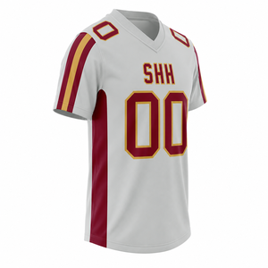 เสื้อฟุตบอลอเมริกันยูนิเซ็กซ์ SHH ปี 2026 ไซส์พลัส แขนสั้น คอวี ดีไซน์เย็บติดอย่างประณีต - Product Image 4