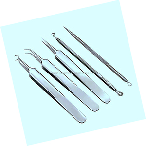 Ensemble de pinces à cils écologiques ASAP en acier inoxydable, pointe lisse de 10 mm, extensions de cils, outil de beauté de qualité, façonnage des sourcils - Product Image 4