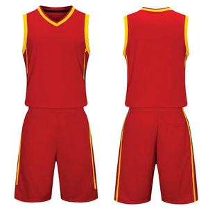 Ensemble d'uniformes de basketball personnalisés, confortables, respirants, à séchage rapide, imprimés par sublimation intégrale - Product Image 1