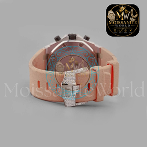 Montre-bracelet unisexe de luxe en acier inoxydable, édition limitée, avec bracelet de 20 mm, cadran analogique, ornée de diamants Moissanite et de quartz, style Hip Hop antique carré - Product Image 3