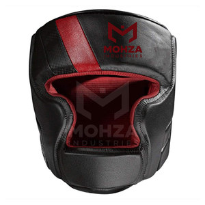 Protector de Cabeza de Boxeo de Cuero de Primera Calidad - Diseño Personalizado, Duradero e Impermeable - Product Image 2