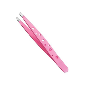 Pinzas de Cejas de Punta Inclinada Premium, Ligeras, con Mango Antideslizante para una Depilación sin Esfuerzo, de Acero, para Belleza y Cuidado de las Cejas - Product Image 2