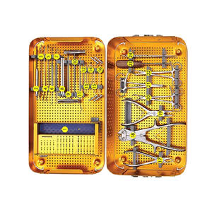 Kit d'instruments orthopédiques pour plaques de fixation des membres inférieurs, manuel, en acier inoxydable, pour chirurgie osseuse, certifié CE, par Grip Surgical - Product Image 3