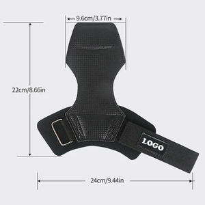 Agarraderas de Gimnasio Acolchadas y Gruesas con Cuero Premium y Correas Ajustables para Dominadas, Muscle Ups, Entrenamiento con Anillas, Crossfit - Product Image 5