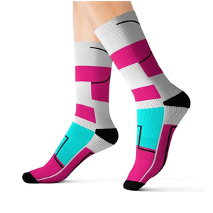Calcetines Deportivos Personalizados Antideslizantes de Secado Rápido y Ecológicos para Hombre, Blancos, Cortos - Product Image 6