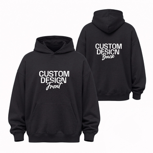 Fabricant de sweats à capuche et de sweat-shirts surdimensionnés en coton molletonné épais pour hommes, personnalisés et de marque - Product Image 3