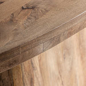 Mesa de Comedor de Madera de Teca Sólida de Calidad de Exportación, Muebles de Comedor Modernos y Duraderos, Ovalados y Ensamblados, para Uso en Villas, Resorts y Hoteles - Product Image 6