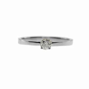 Anillo de Diamante Cultivado en Laboratorio de 0.40 CT, Chapado en Oro de 18K, para Mujer |   Anillo de Compromiso y Boda Elegante y Moderno |   Joyería nupcial minimalista - Product Image 1
