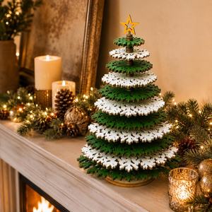 Top selling rosewood <b>Christmas</b> <b>tree</b> handmade pine shape <b>wooden</b> <b>tree</b> modern home decoration indoor artificial tabletop ornament - Product Image 3