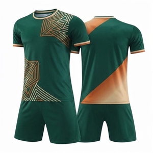 OEM Service Premium Custom Football Jersey Set Lightweight Breathable Quick Dry Short Unisex Teams <b>Soccer</b> Sports Kit for - Product Image 5