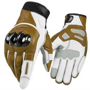 Airflow Motorbike Leather <b>Gloves</b> Summer Perforated Biker <b>Gloves</b> <b>Touchscreen</b> Gear Europe USA Market Wholesale - Product Image 4