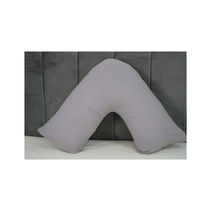 Coussin en peluche Bean blanc avec motif cœur 31cm-50cm unisexe - Product Image 2