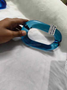 Décorations murales en chaîne acrylique modernes personnalisées, ornements en résine modernes faits à la main, suspendus pour la décoration intérieure, prêts pour le festival Diwali - Product Image 2