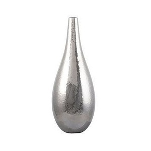 Vase à fleurs en aluminium au design élégant et luxueux, pour table et sol. - Product Image 1