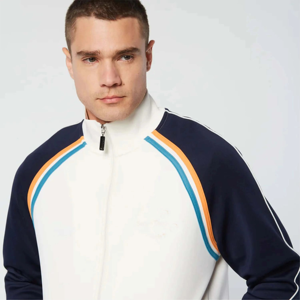 Conjunto Deportivo de Invierno para Hombre, Diseño Tech Fleece, Sudadera con Cremallera Completa, Pantalones Deportivos, 100% Poliéster, Color Azul Zinc, Tallas Grandes - Product Image 3