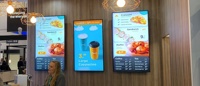 Écran d'affichage numérique interactif à écran tactile mural dernier cri pour une utilisation en intérieur CE FCC