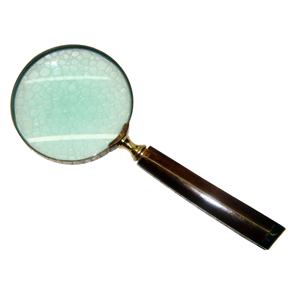 Nuevo diseño 2025 Venta al por mayor Aspecto vintage Lupa de alta calidad Color bronce Artesanía India Ojo de cristal Metal Diseño antiguo - Product Image 1