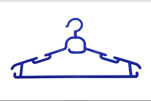 Organisateur de vêtements en plastique PP moulé par injection de haute qualité pour boutiques, salles de bain, avec crochets et rails durables, utilisation multi-vêtements - Product Image 5
