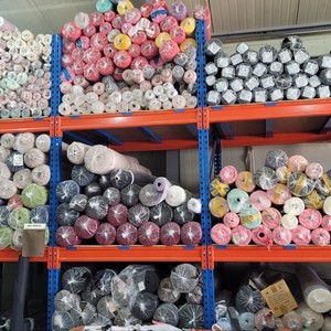ผ้าฝ้ายเกาหลี 100% ผ้าฝ้ายทอธรรมดา ย้อมสี ผ้าฝ้ายสำหรับทำกางเกง เสื้อแจ็คเก็ต - Product Image 3
