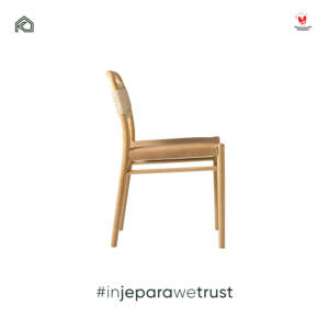 Wholesale Modern Solid Teak Wood Scandinavian Design Adjustable Height Portable Eco-Friendly Waterproof Dining Home Furniture - Product Image 6