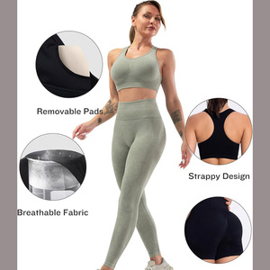 Ensemble de yoga et de sport réversible et durable au design professionnel, soutien-gorge de sport haute performance inclus - Product Image 3