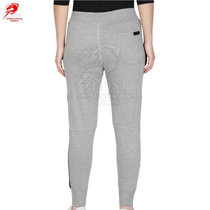 Gray Women Winter Straight <b>Jogger</b> Pants Flat Front Drawstring Casual Trousers Mid Waist Full Length <b>Skinny</b> Fit Activewear - Product Image 2