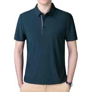 Camiseta Polo de Verano para Hombre, Diseño Sólido y Moderno, Manga Corta, en Oferta - Product Image 1