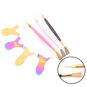 Herramientas de separación de pestañas ligeras con peine Herramienta de cuidado de belleza de color y diseño personalizado con etiqueta privada - Product Image 4