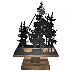 Portavelas de Hierro Portátil Hecho a Mano de Primera Calidad ZAHID EXPORTS para Mesa de Sala de Estar, Decoración del Hogar, Actividades Religiosas - Product Image 2