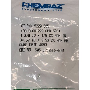 CHEMRAZ 9220-505 O-RING AS-568A-220 CPD 505 - Equipo y Piezas de Semiconductores de Confianza de Marca Global - Product Image 3