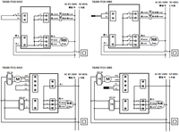 Termostato Digital Programable T8200F con RS485 Opcional para Fan Coil, 12V/220V, Cuadrado, Ignífugo, PC+ABS, Ahorro de Energía, Montaje en Pared