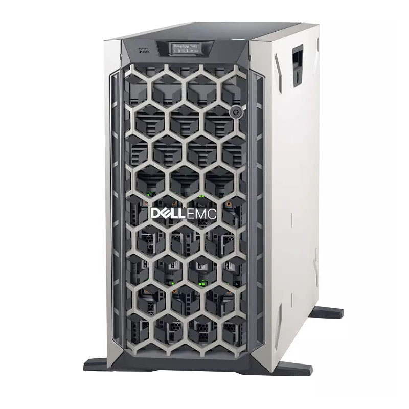 Башенный сервер PowerEdge T440 Xeon Silver 4116 8 lff компьютеры GPU сервер данных