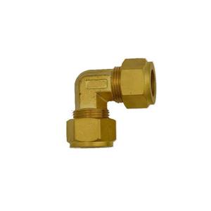 Raccords de tuyauterie à compression coudés à 90 degrés, nickelés, usinés avec précision, haute qualité, 2000 PSI, pour la vente mondiale - Product Image 1