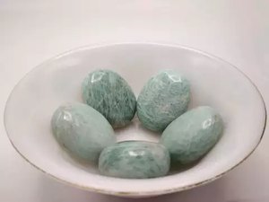 Natural Green Aventurine Palm Stone Semi Precious Stone <b>Craft</b> Polished Healing Ornament Gift - Product Image 2