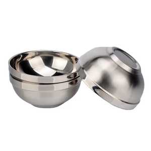 Tazón de Servir con Pedestal de Acero Inoxidable, Tazón de Metal Plateado para Helado, Plato de Lujo para Chocolate, Dulces y Postres, Buffet - Product Image 3