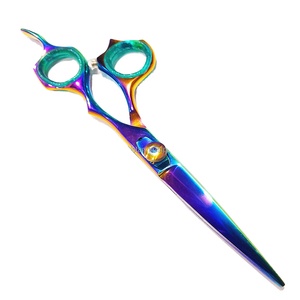 Tijeras de Peluquería Profesionales Japonesas de Acero Inoxidable 4Cr13 de 6 Pulgadas para Diestros, con Dientes Ajustables para Texturizar y Entresacar Cabello - Product Image 1