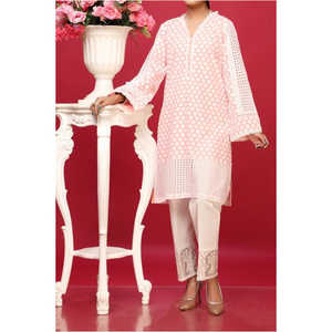 Robe de Cocktail Ornée de Poulet Kari Orange PE1148 - Product Image 2