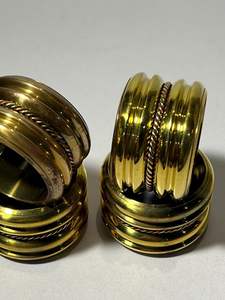 Anillo de Servilleta Metálico Contemporáneo para Decoración Moderna de Mesa de Comedor y Exhibición Elegante de Servilletas - Product Image 4