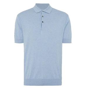 Men's Short Sleeve <b>Polo</b> <b>Neck</b> T-Shirt Solid Knitted <b>Sweater</b> Button Summer Regular Pullover Men's Casual Solid Summer Outdoor - Product Image 4