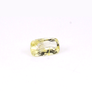 Saphir jaune naturel non traité, taille coussin longue 4,15 carats, pierre précieuse de saphir jaune naturel facetté pour bijoux - Product Image 3