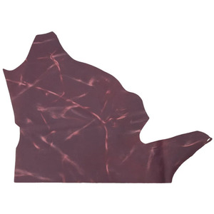 Purple Cowhide <b>Leather</b> With Abstract Pattern Ideal For Furniture And Craft Projects For High-Quality <b>Leather</b> Goods Production - Product Image 3