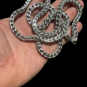 Los Más Vendidos, Cadena Franco, Joyería Fina, Colgantes y Dijes de Plata 925 con Moissanita, Joyería de Lujo - Product Image 1