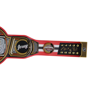 Ceinture de champion des Devils du <span class=keywords><strong>New</strong></span> <span class=keywords><strong>Jersey</strong></span>, édition limitée, ceinture hommage à la LNH, souvenir sportif de haute qualité, cadeau pour collectionneur - Product Image 3