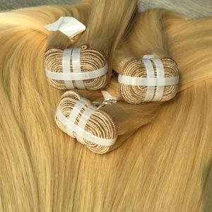 Vente en gros 100% Paquets de tissage de cheveux Remy vietnamiens Blonde Os Droite Super Qualité Haut de Gamme Cheveux Bruts au Prix - Product Image 6