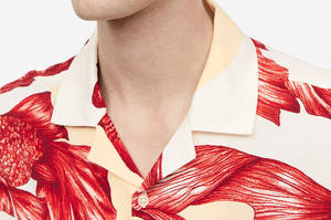 เสื้อโปโลแขนยาวแบบลำลอง ออกแบบผ้าได้ตามสั่ง ติดกระดุม เสื้อเชิ้ตแขนสั้นผู้ชายสไตล์ทหาร - Product Image 2