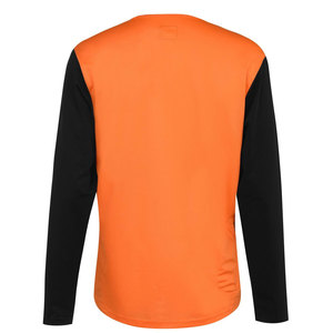 T-shirt technique à manches longues pour homme, 100% coton, anti-boulochage, coupe et couture personnalisées, impression de haute qualité, vente en gros, provenance du Bangladesh - Product Image 2